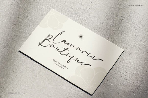 Agathe Signature Font - Preview 2