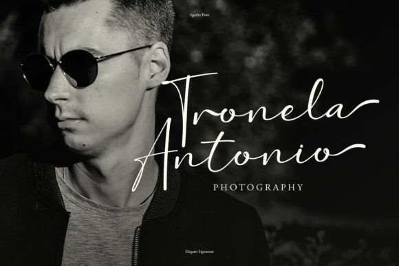 Agathe Signature Font - Preview 4