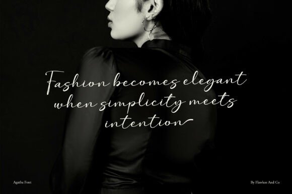 Agathe Signature Font - Preview 6