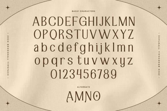 Brodshall Font - Preview 1