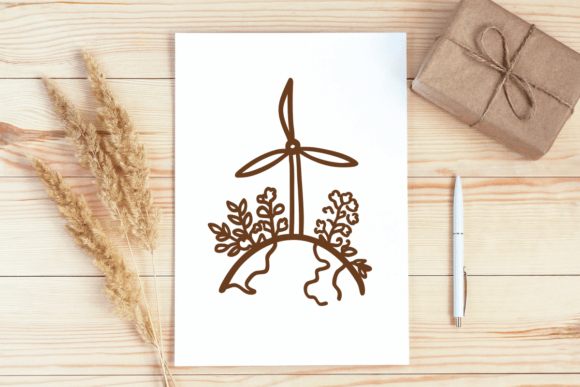 Earth Day Doodles Font - Preview 4