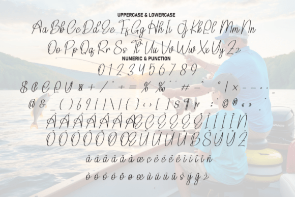 Fishing Font - Preview 6