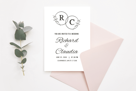 Floral Circle Monogram Font - Preview 1