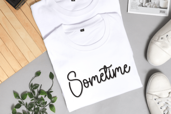 Flowers Signature Font - Preview 1