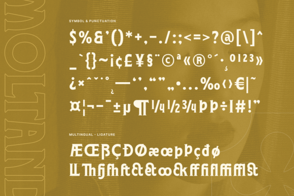 Moltand Font PNG with transparent background - Preview 2