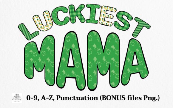 Army Lucky Font - Preview 1