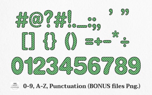 Army Lucky Font - Preview 3