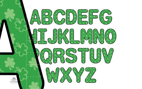 Army Lucky Font - Preview 6