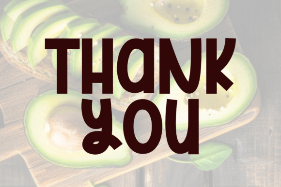 Avocados Font - Preview 5