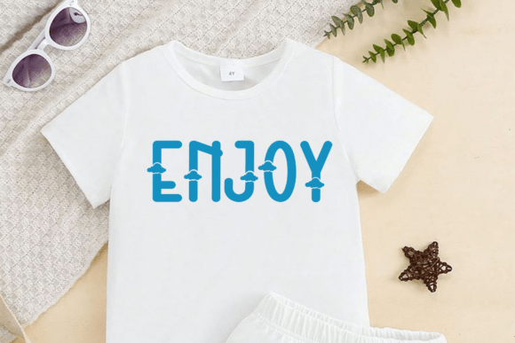 Blue Cloud Font - Preview 1