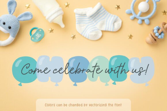 Boisterous Shindig Duo Font - Preview 4