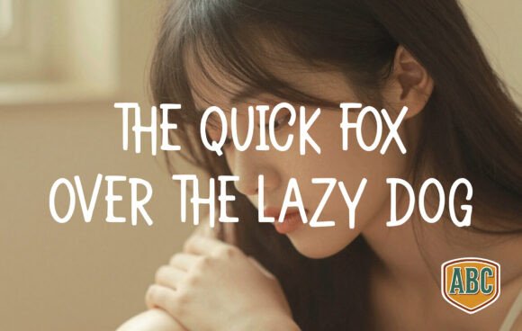 Brush Font - Preview 1