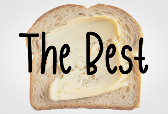 Butter Creamy Font PNG with transparent background - Preview 4