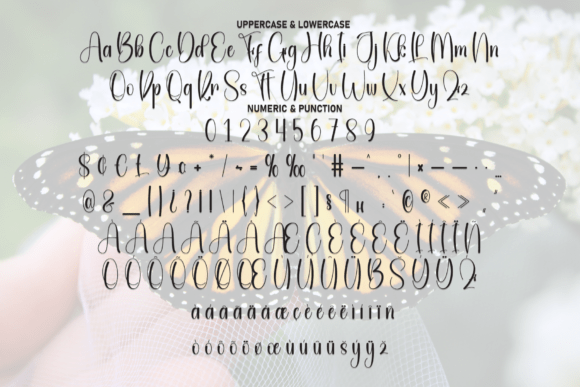 Butterfly Font - Preview 6