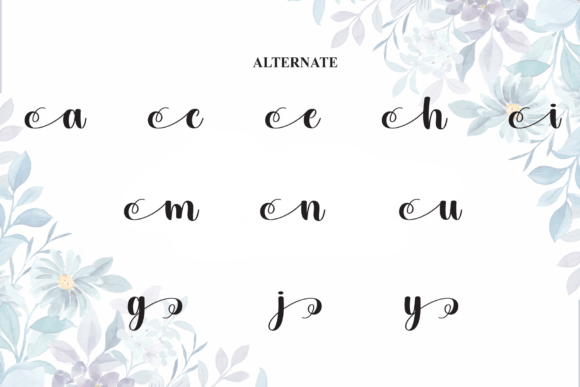 Calligraphy Font - Preview 6