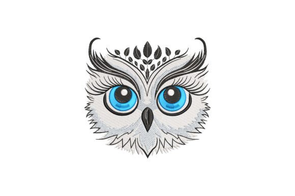Cute Owl Head