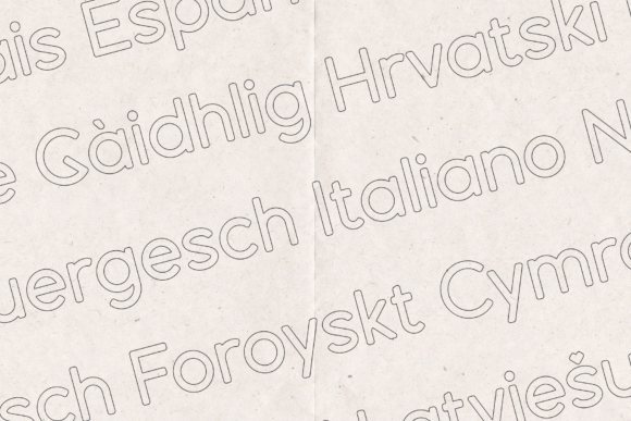 Dense Font - Preview 2