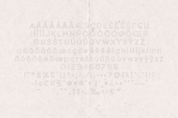 Dense Font - Preview 4