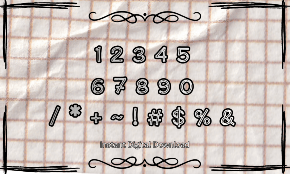Doodle Letter Font - Preview 2