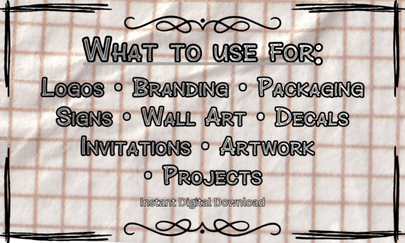 Doodle Letter Font - Preview 3