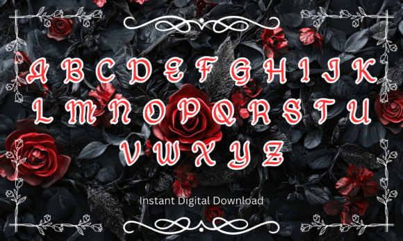 Elegant Gothic Font - Preview 1
