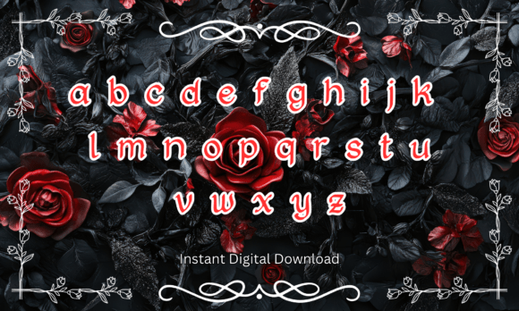 Elegant Gothic Font - Preview 2