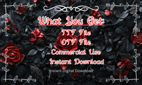 Elegant Gothic Font - Preview 5