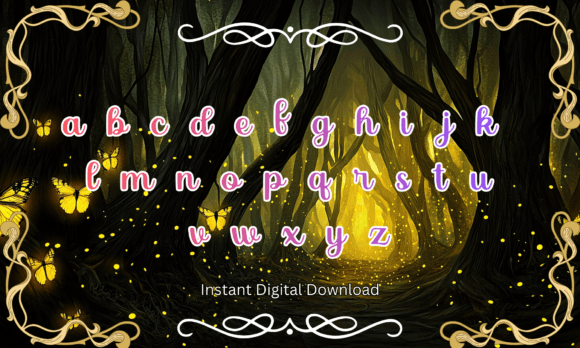 Enchanted Script Font - Preview 2
