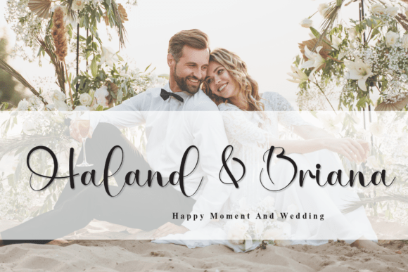 Evelyne Font PNG with transparent background - Preview 1