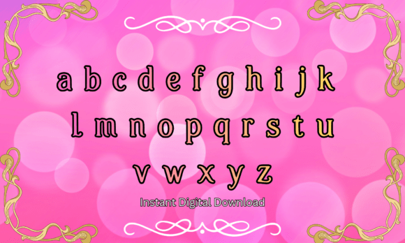 Fairycore Display Font - Preview 2
