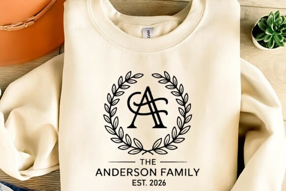 Family Monogram Svg Png Eps Graphics