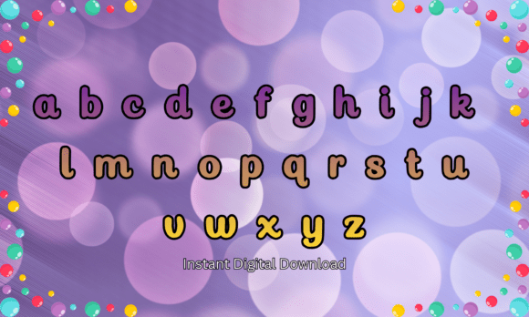 Fancy Bubble Font - Preview 2