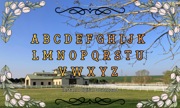Farmhouse Font - Preview 1