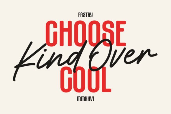 Fastry Duo Font - Preview 1