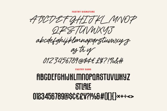 Fastry Duo Font - Preview 5