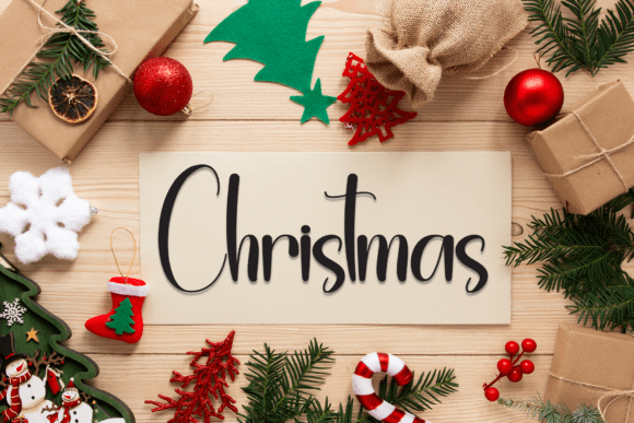 Hello December Font - Preview 4