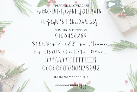 Hello December Font - Preview 6
