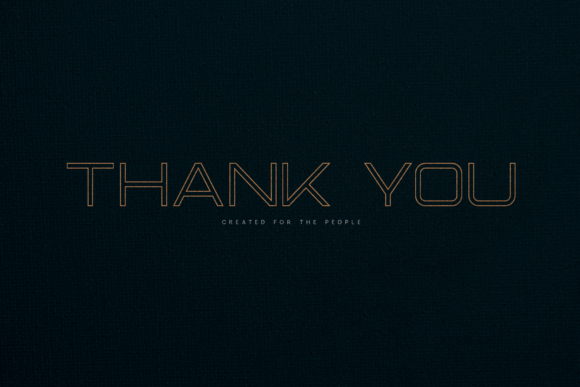 Hippo Outline Font PNG with transparent background - Preview 5