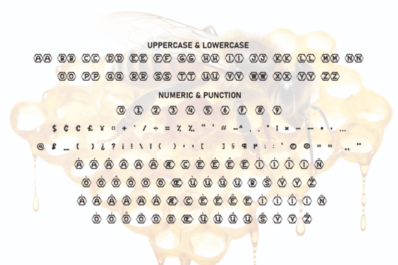 Honey Bee Font - Preview 6
