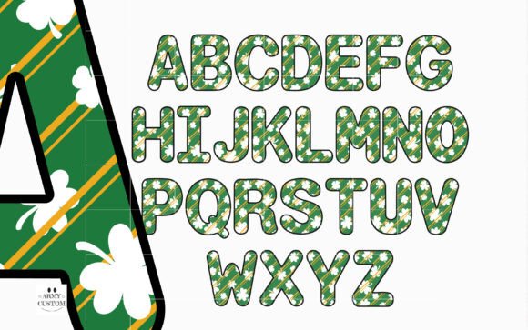 Lucky Luckiest Bundle Font PNG with transparent background - Preview 2