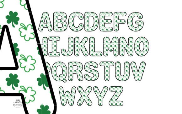 Lucky Luckiest Bundle Font PNG with transparent background - Preview 5