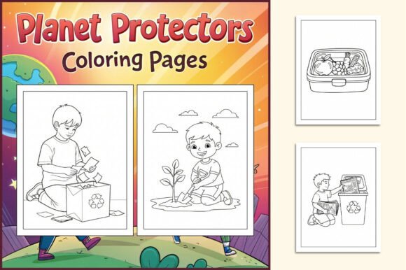 Planet Protectors Coloring Pages