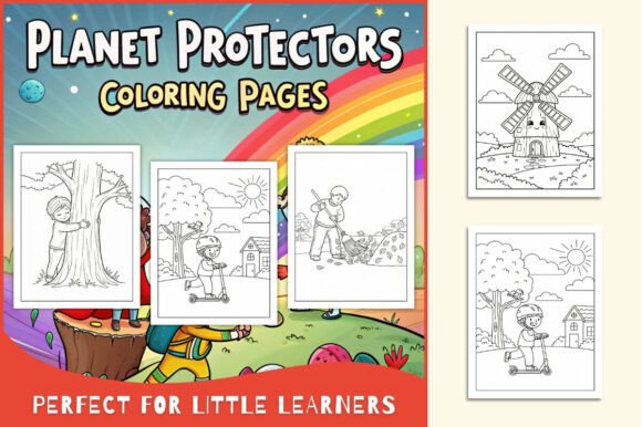 Planet Protectors Coloring Pages
