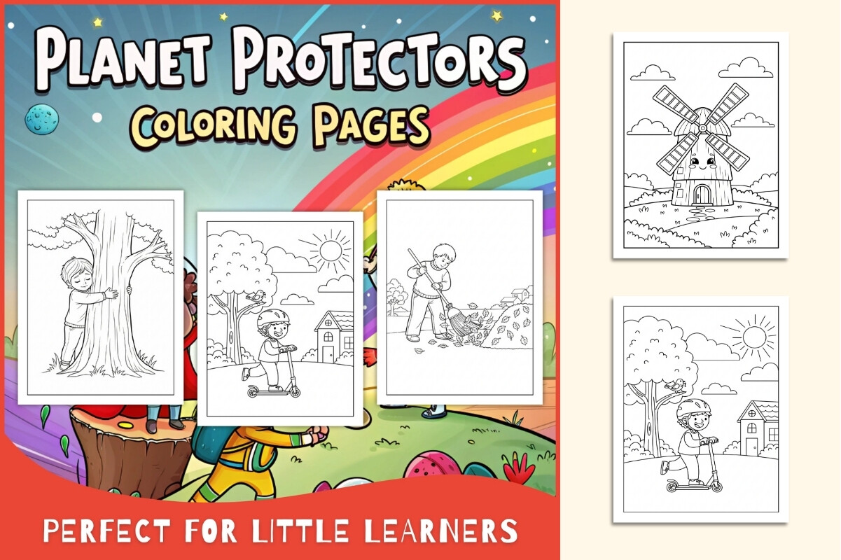 Planet Protectors Coloring Pages