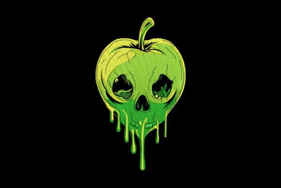 Poison Apple Skull