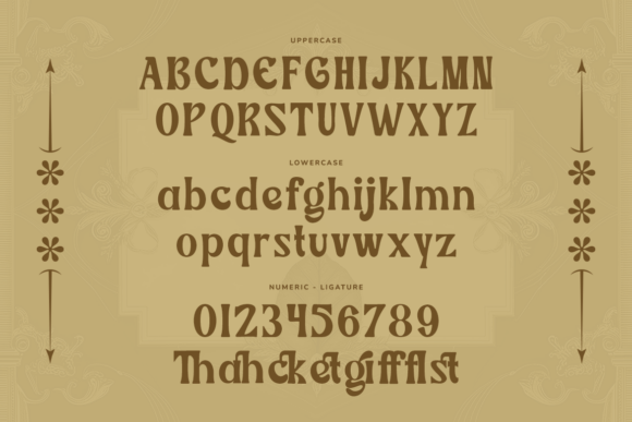 Raginhe Font PNG with transparent background - Preview 1