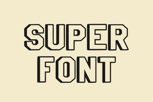 School Vintage Font PNG with transparent background - Preview 1