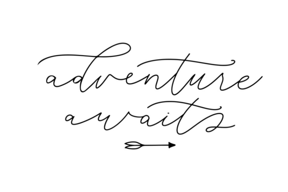 Adventure Awaits with Arrow Doodle