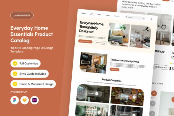 Averra Daily Home Essentials Landing