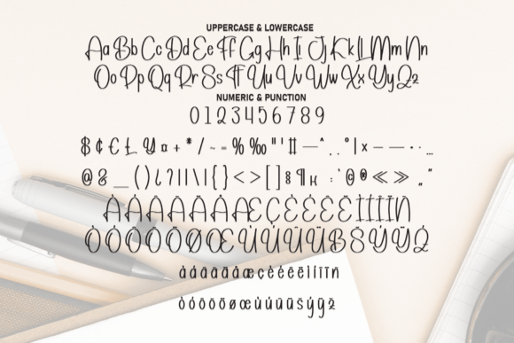 Background Signature Font - Preview 6